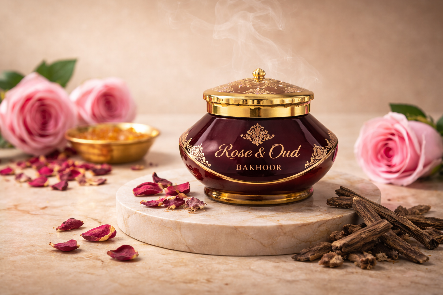 Rose & Oud Bakhoor